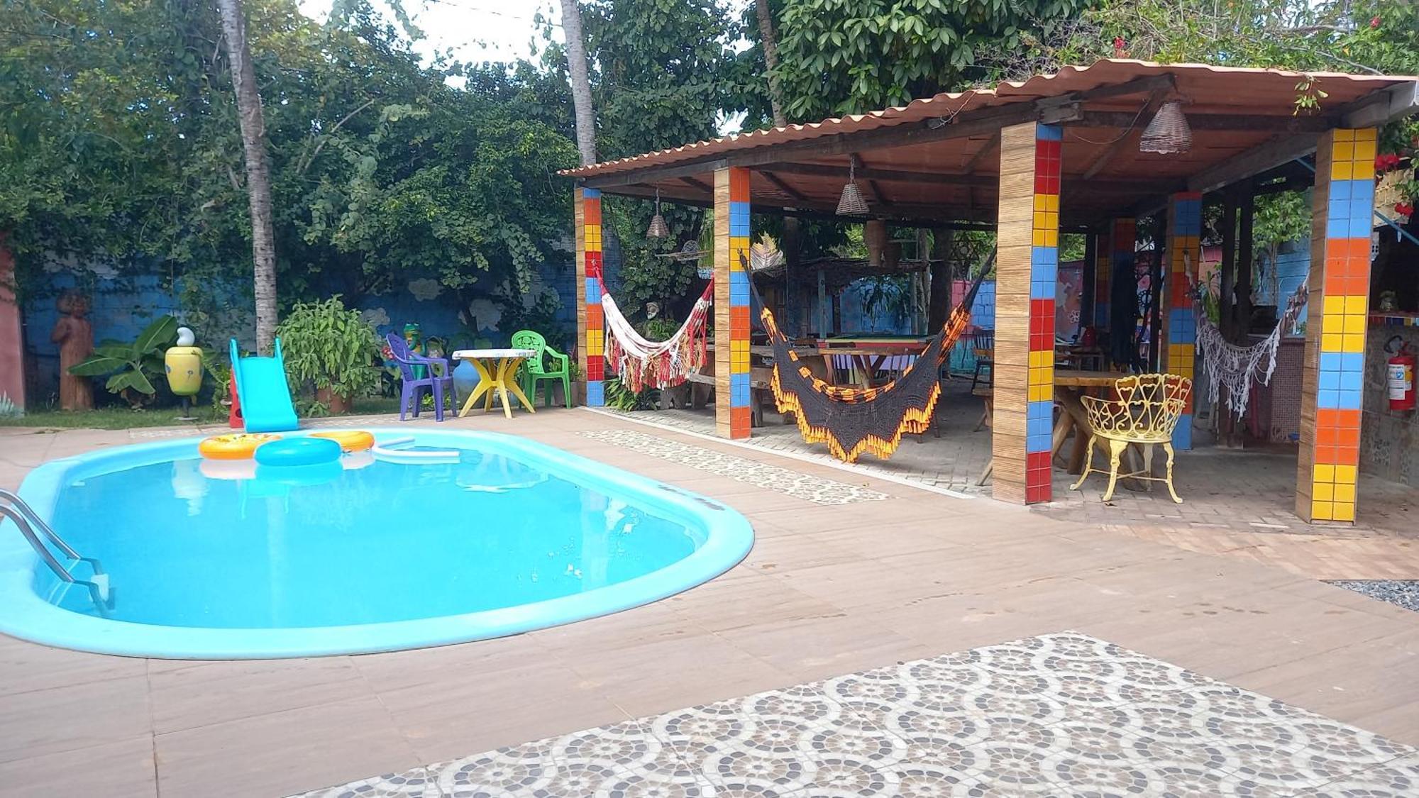 Hotel Pousada Casa Colorida à Pôrto das Galinhas Extérieur photo